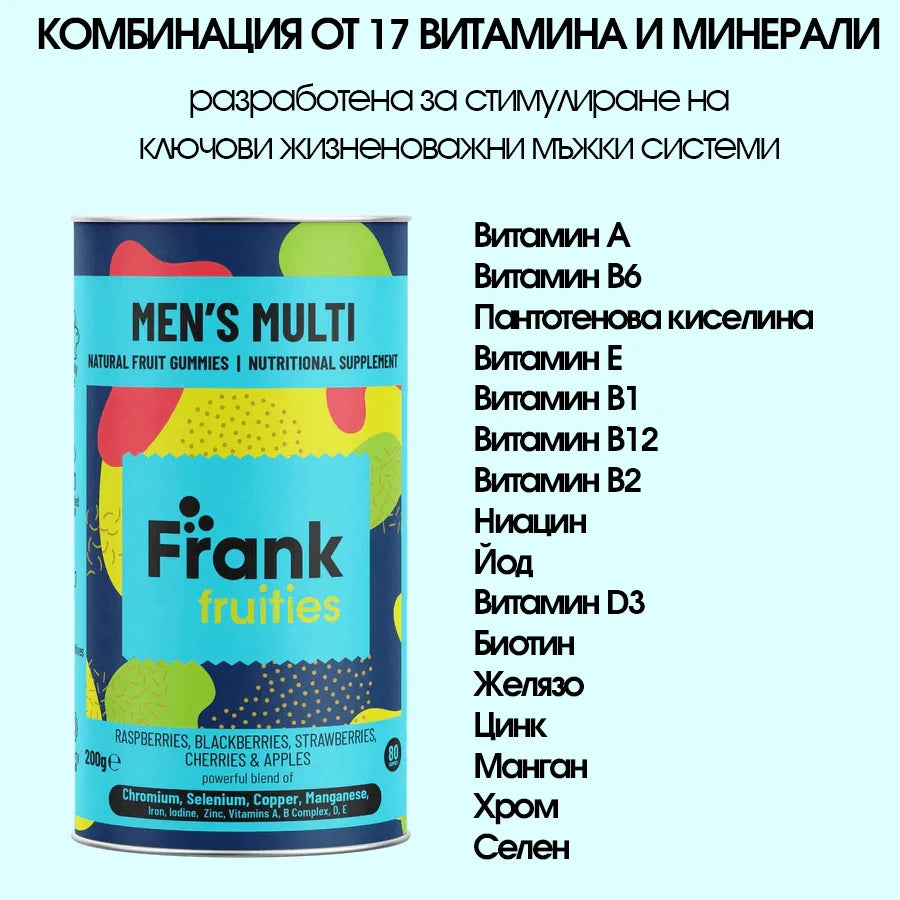 Мултивитамин за мъже