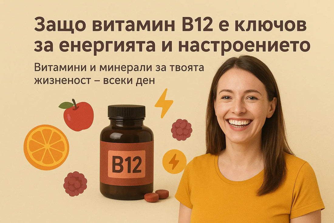 Защо витамин B12 е ключов за енергията и настроението