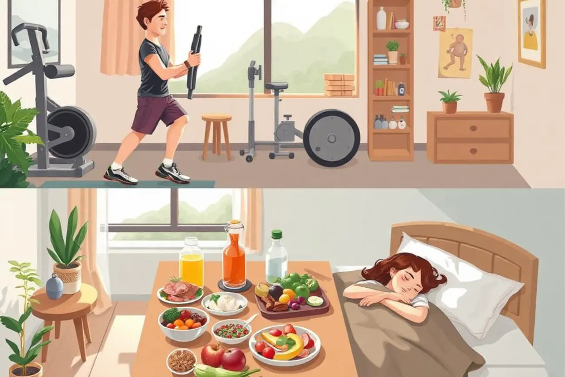 Трите стълба на здравословния живот - хранене, тренировка и сън