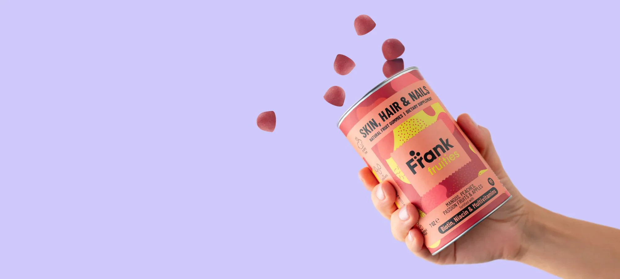 Банер с кутия Frank Fruities